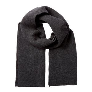 Givenchy 4G Logo Reversible Wool & Cashmere-Blend Scarf, Grey